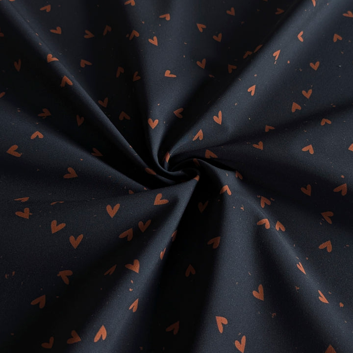 Vorbestellung Softshell Herzrauschen zimt blau