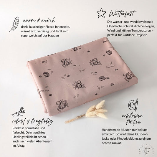 Vorbestellung Softshell Woodland Friends