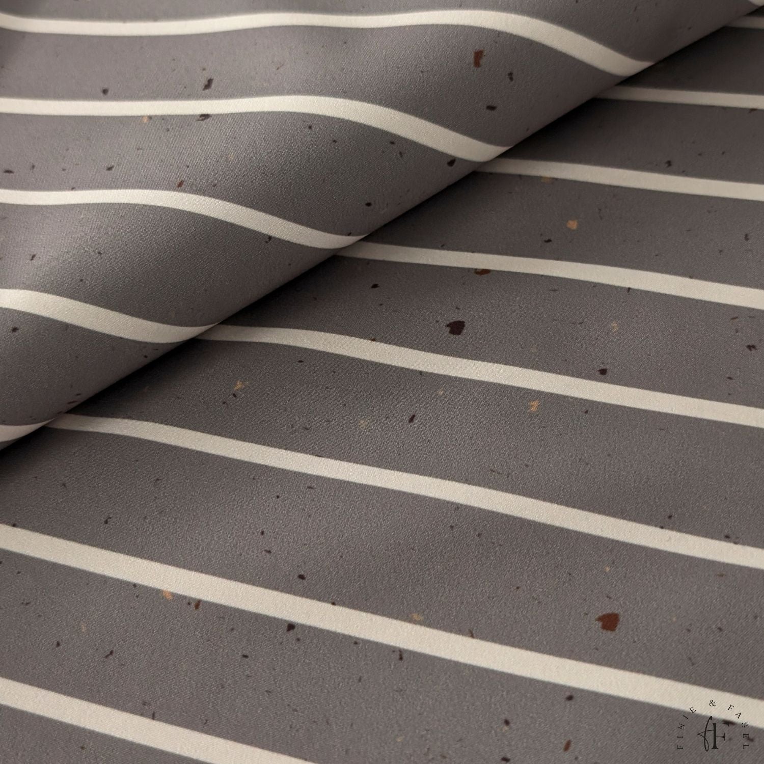 Vorbestellung Softshell Konfetti Stripes taupe