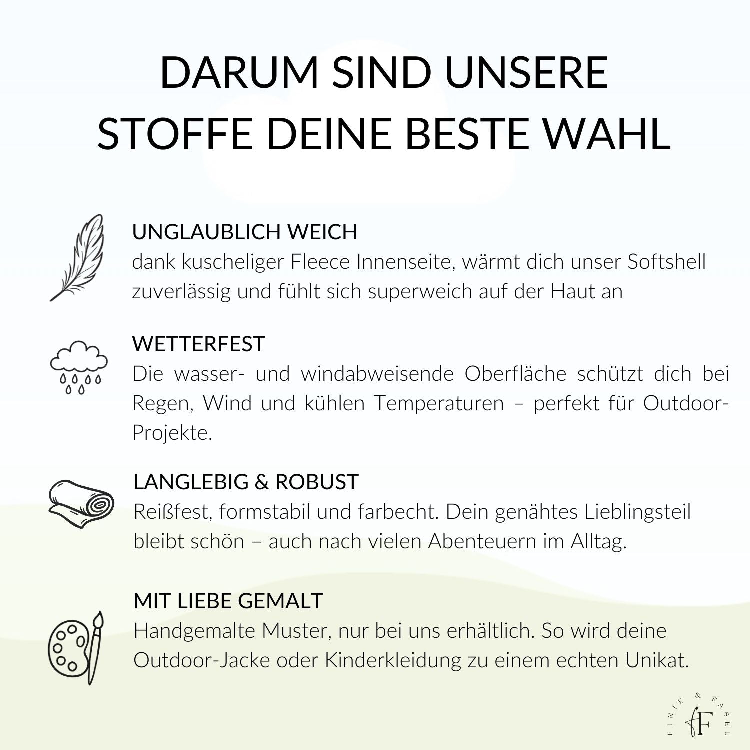 Vorbestellung Softshell Woodland Friends
