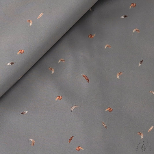 Vorbestellung Softshell Federn taupe