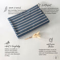 Bild in Galerie-Betrachter laden, Vorbestellung Softshell Konfetti Stripes blau
