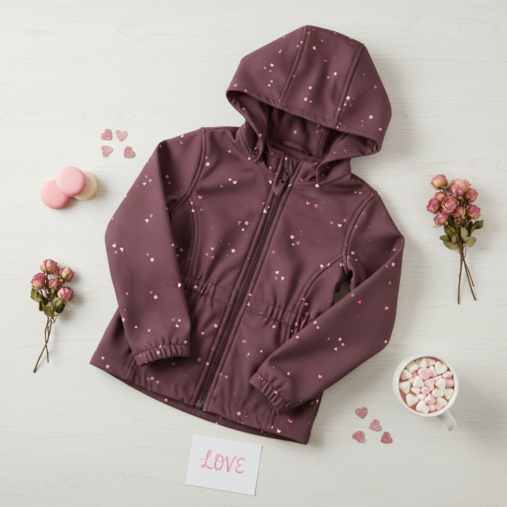 Softshell Mini Love Brombeer