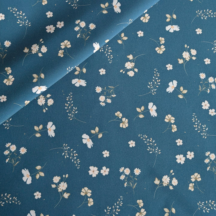 Vorbestellung Softshell Wiesenblumen blau