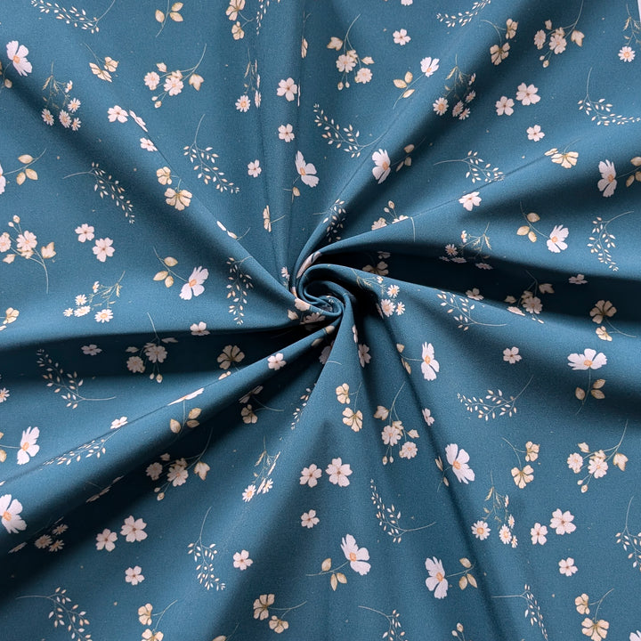Vorbestellung Softshell Wiesenblumen blau