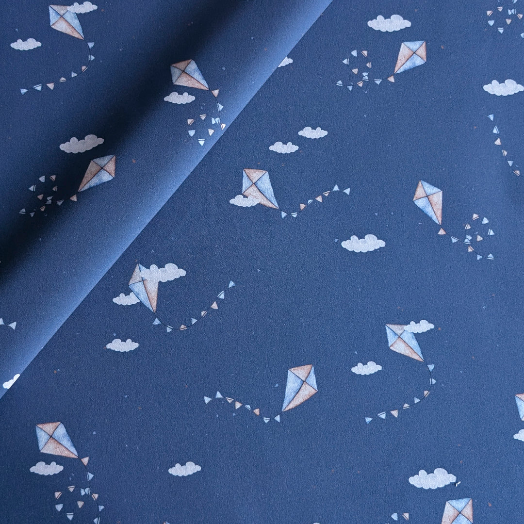 Vorbestellung Softshell Drachensteigen blau
