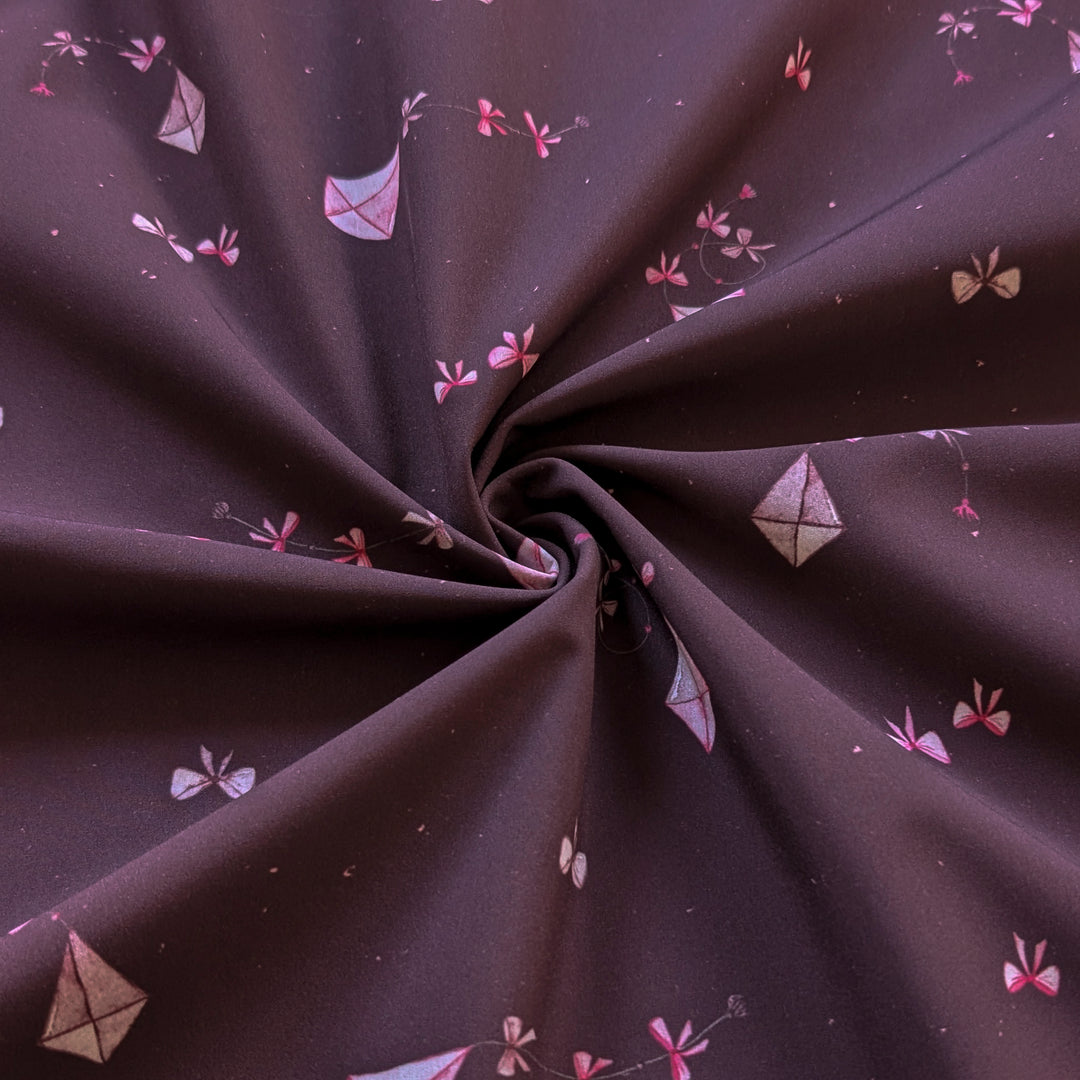 Vorbestellung Softshell Pinke Drachen brombeer