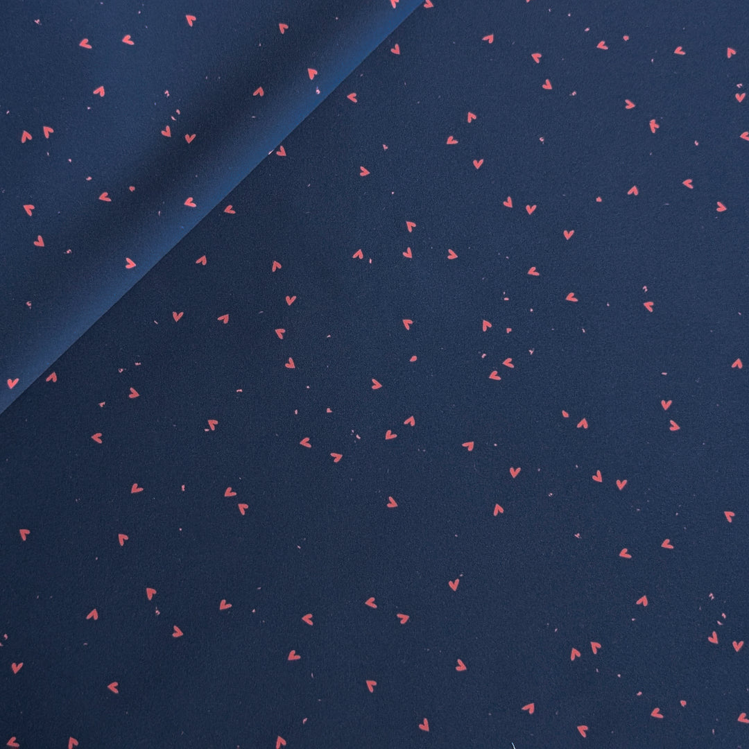 Vorbestellung Softshell Wild Hearts navy coral