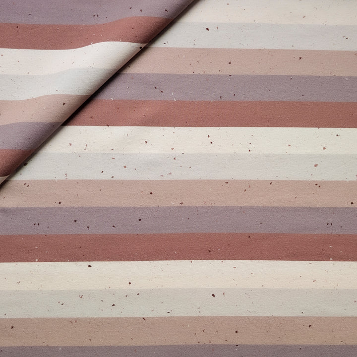 Jersey Statement Stripes mocca mousse