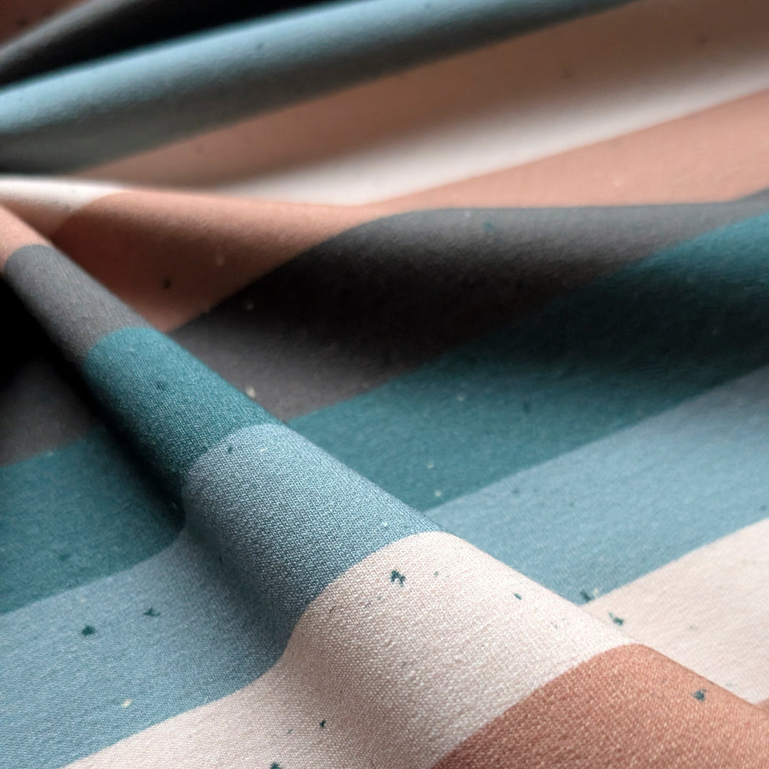 French Terry Statement Stripes natural