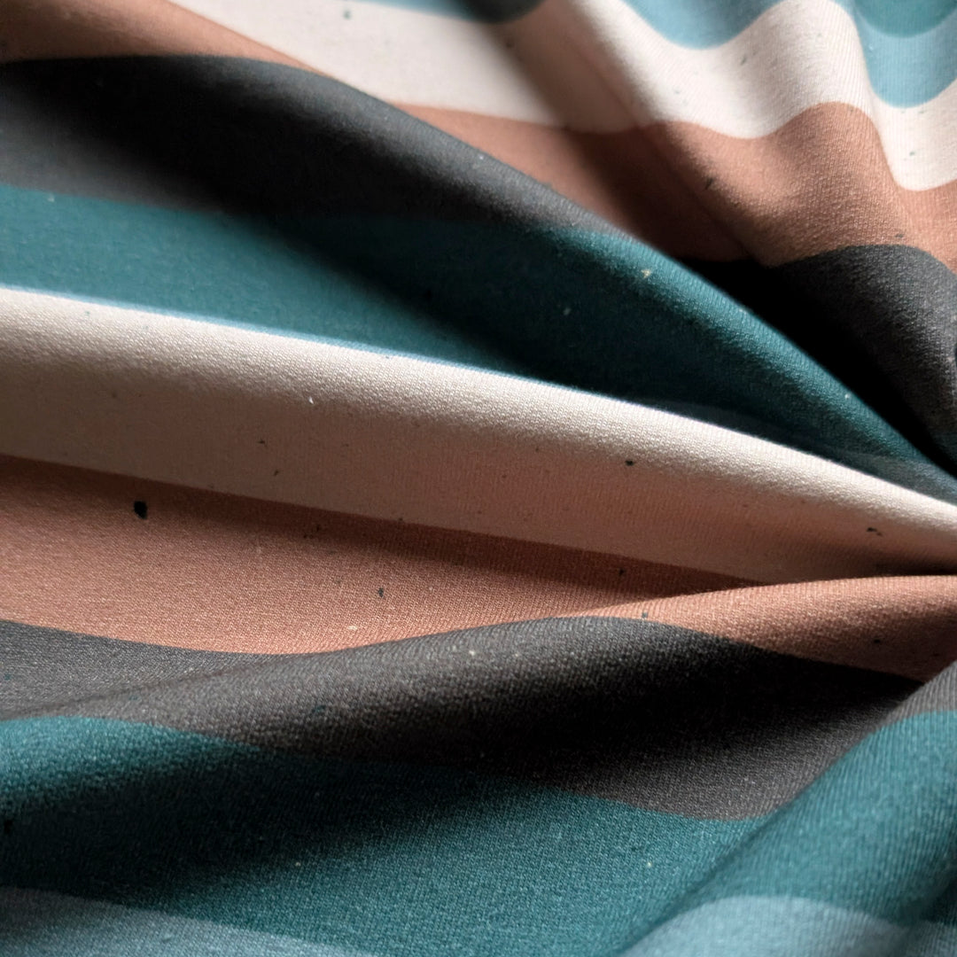 French Terry Statement Stripes natural