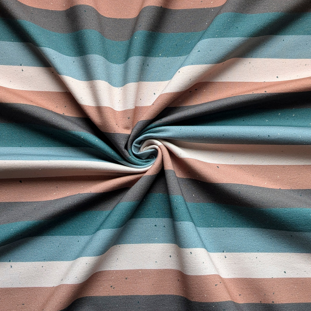 French Terry Statement Stripes natural
