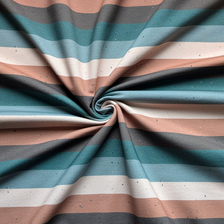French Terry Statement Stripes natural
