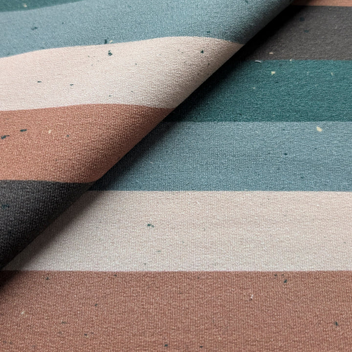 French Terry Statement Stripes natural