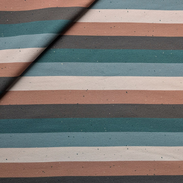 French Terry Statement Stripes natural