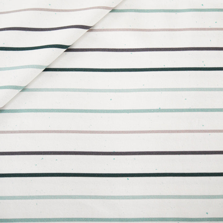 Jersey Konfetti Stripes Mint