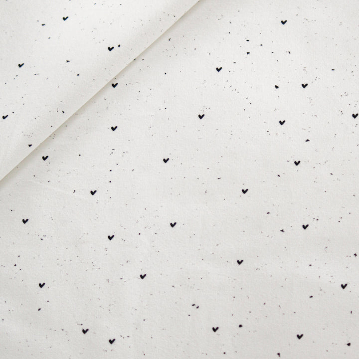 French Terry Heart Konfetti