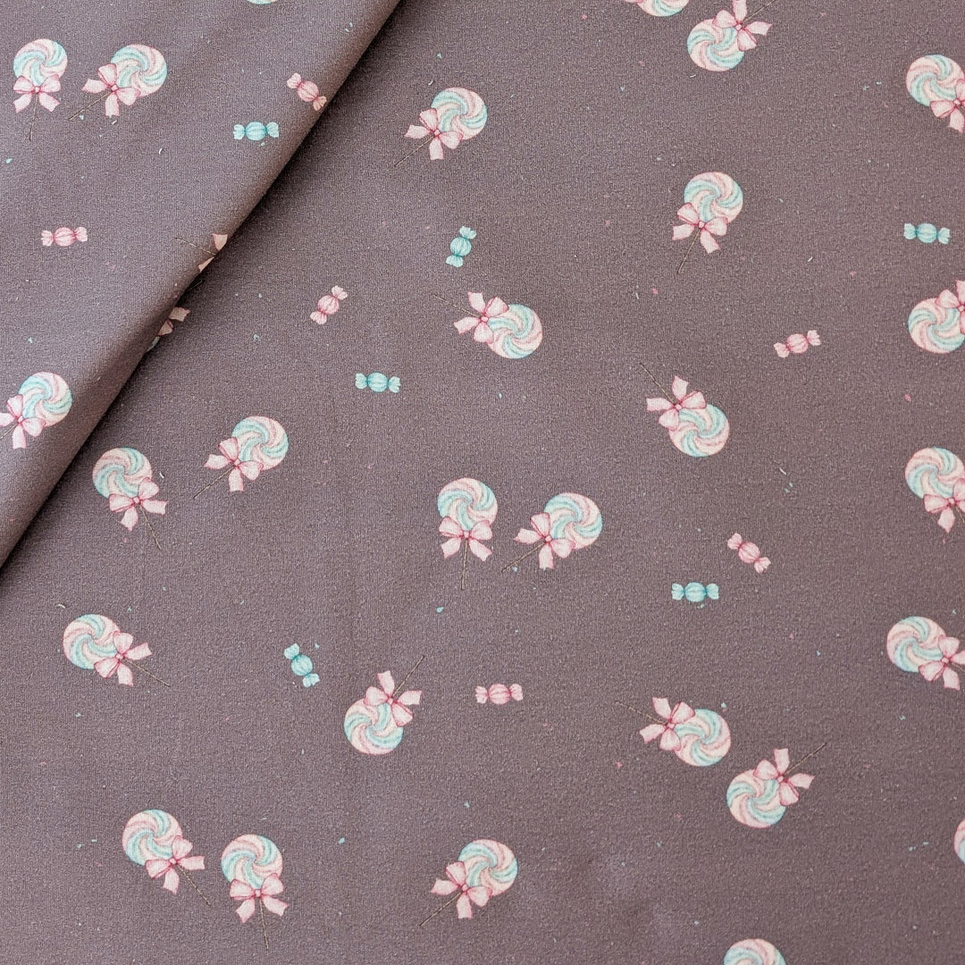 French Terry Pastell Lolli mauve 0,7m