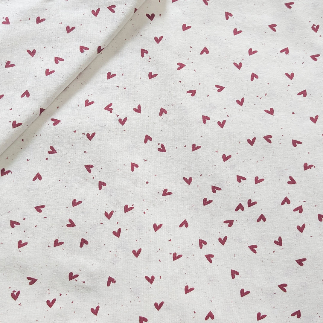 Jersey Herzrauschen rot 1m