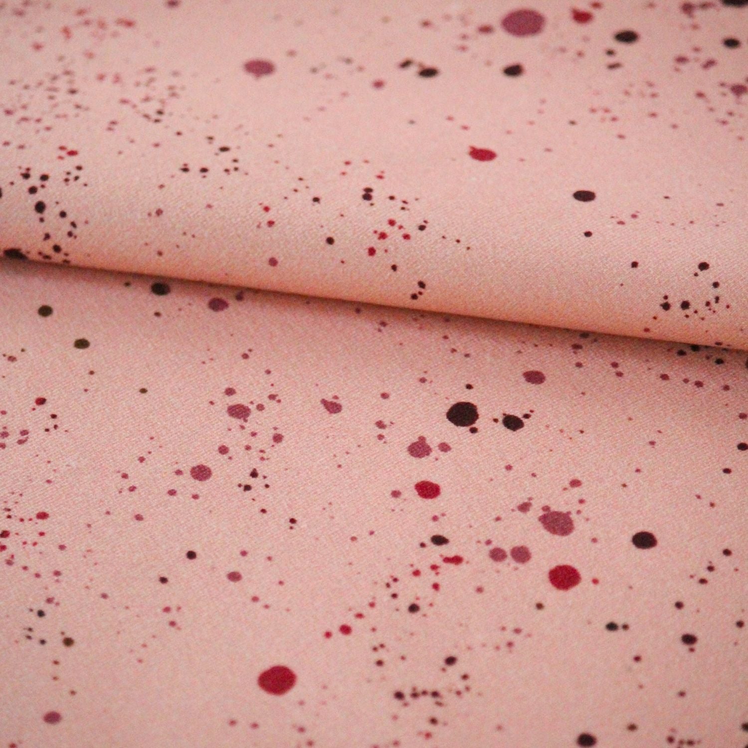 French Terry Berry Splash