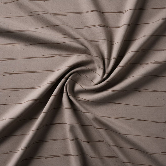 Vorbestellung French Terry Brown Lines