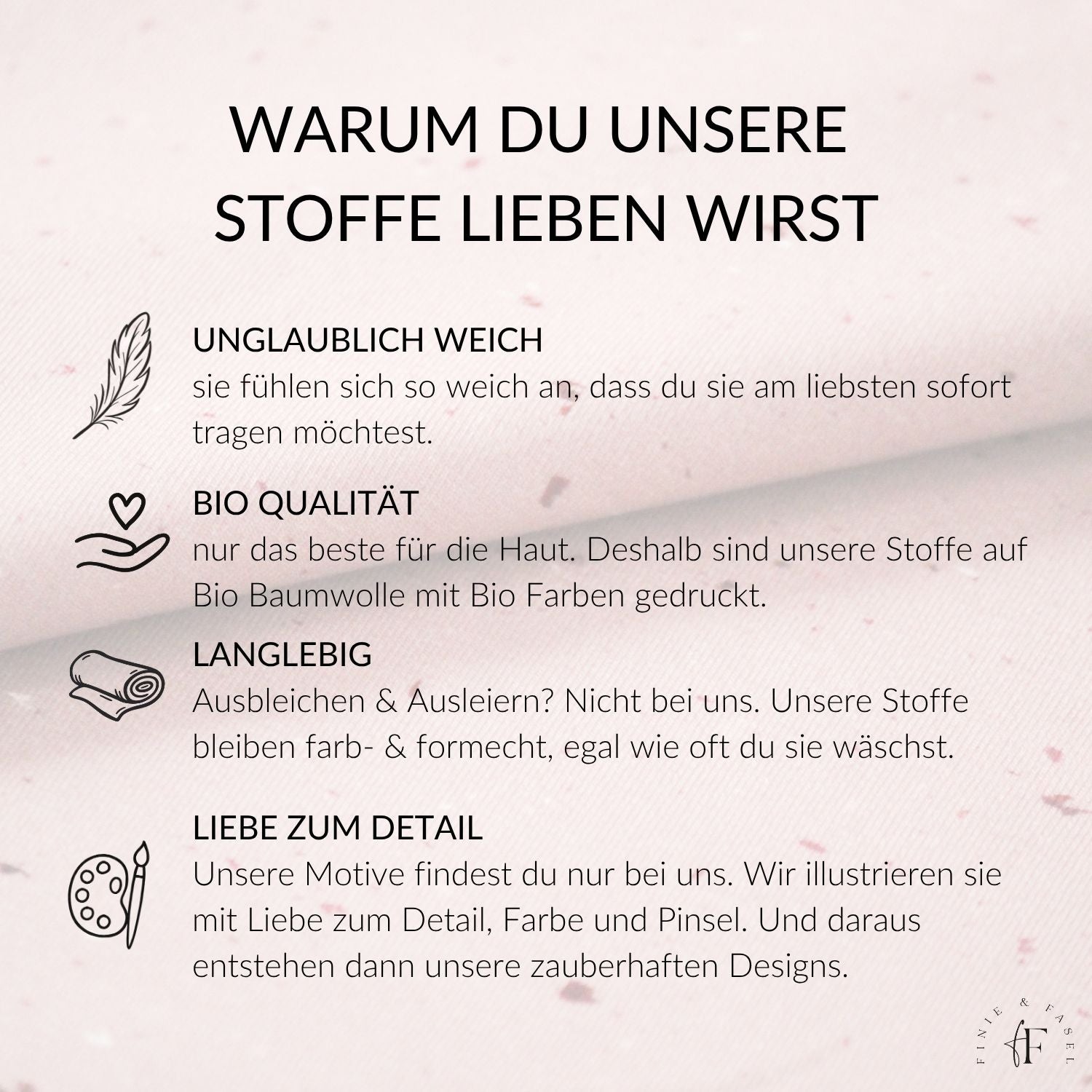 Vorbestellung French Terry Rosé Konfetti