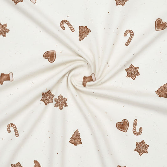 Vorbestellung French Terry Gingerbread cream