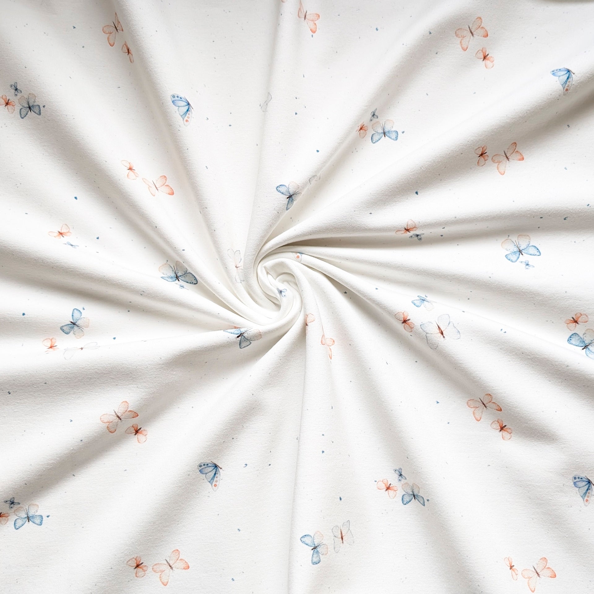 French Terry Sweet Butterfly