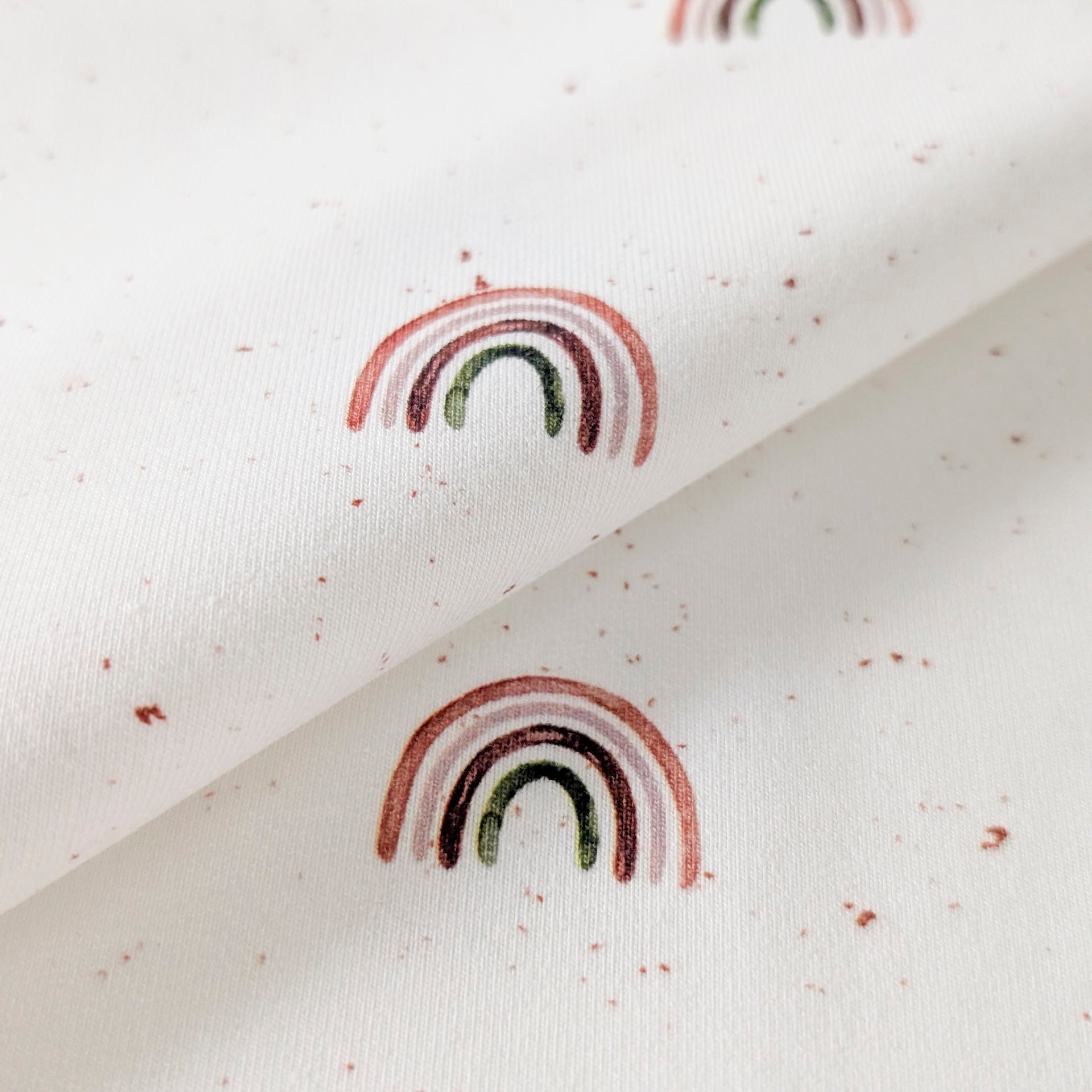 French Terry Sweet Rainbow