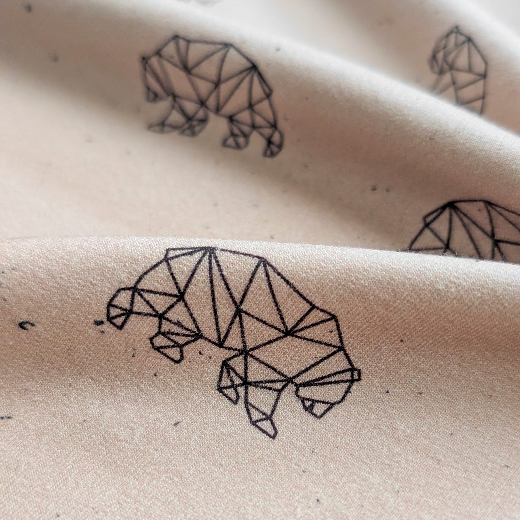 French Terry The Bear (macchiato)