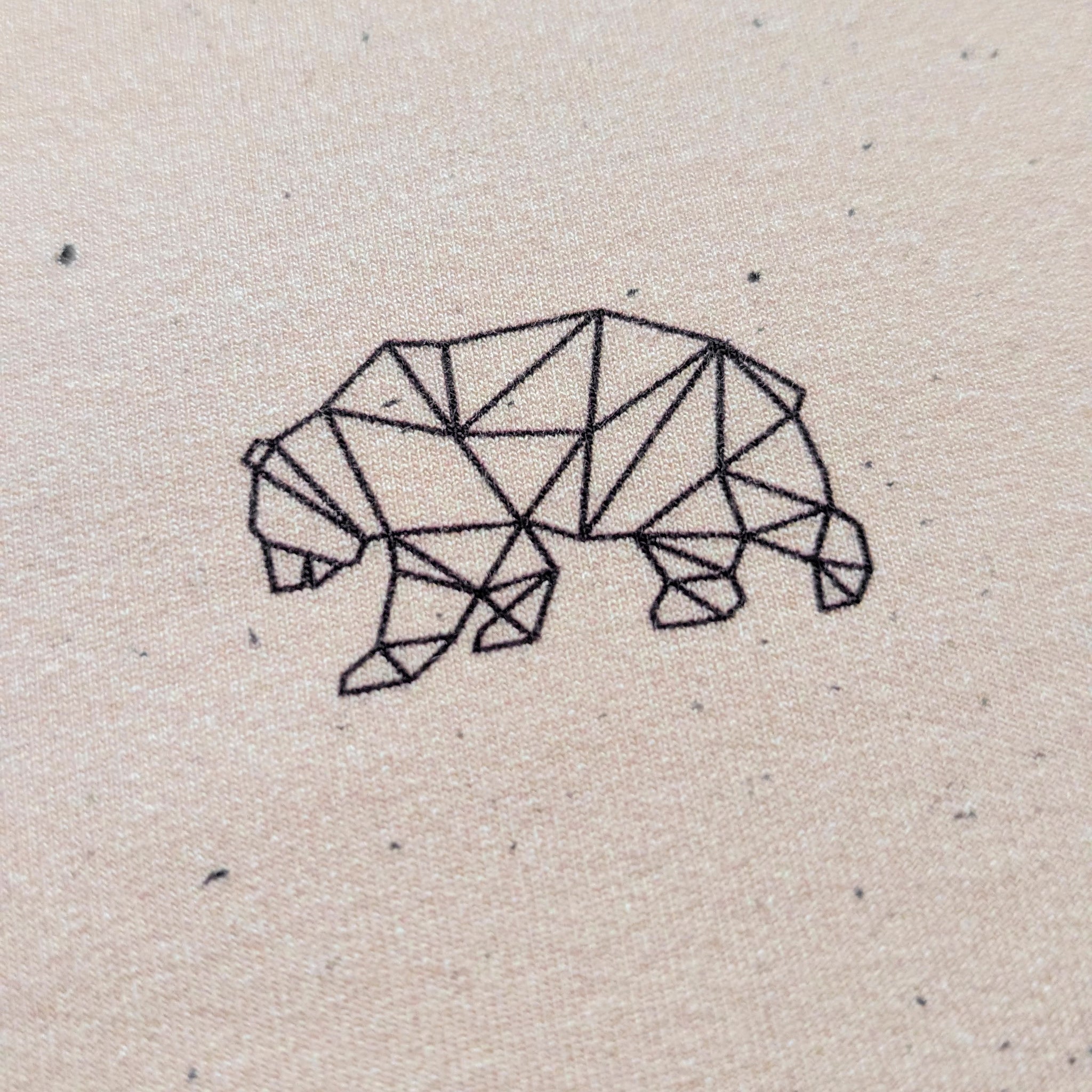 French Terry The Bear (macchiato)