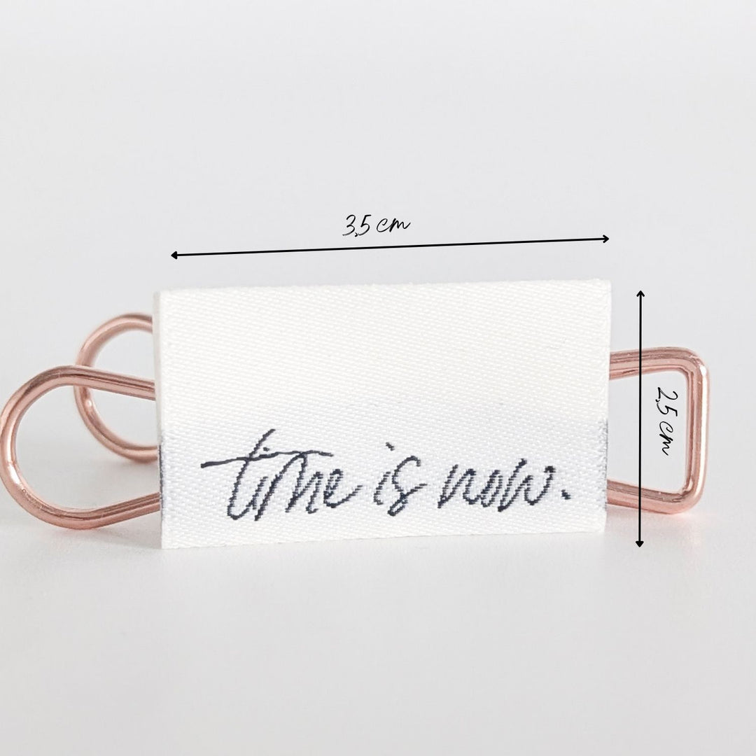 Weblabel "time is now"
