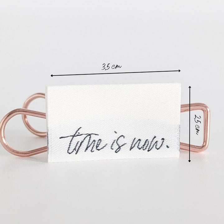 Weblabel "time is now"