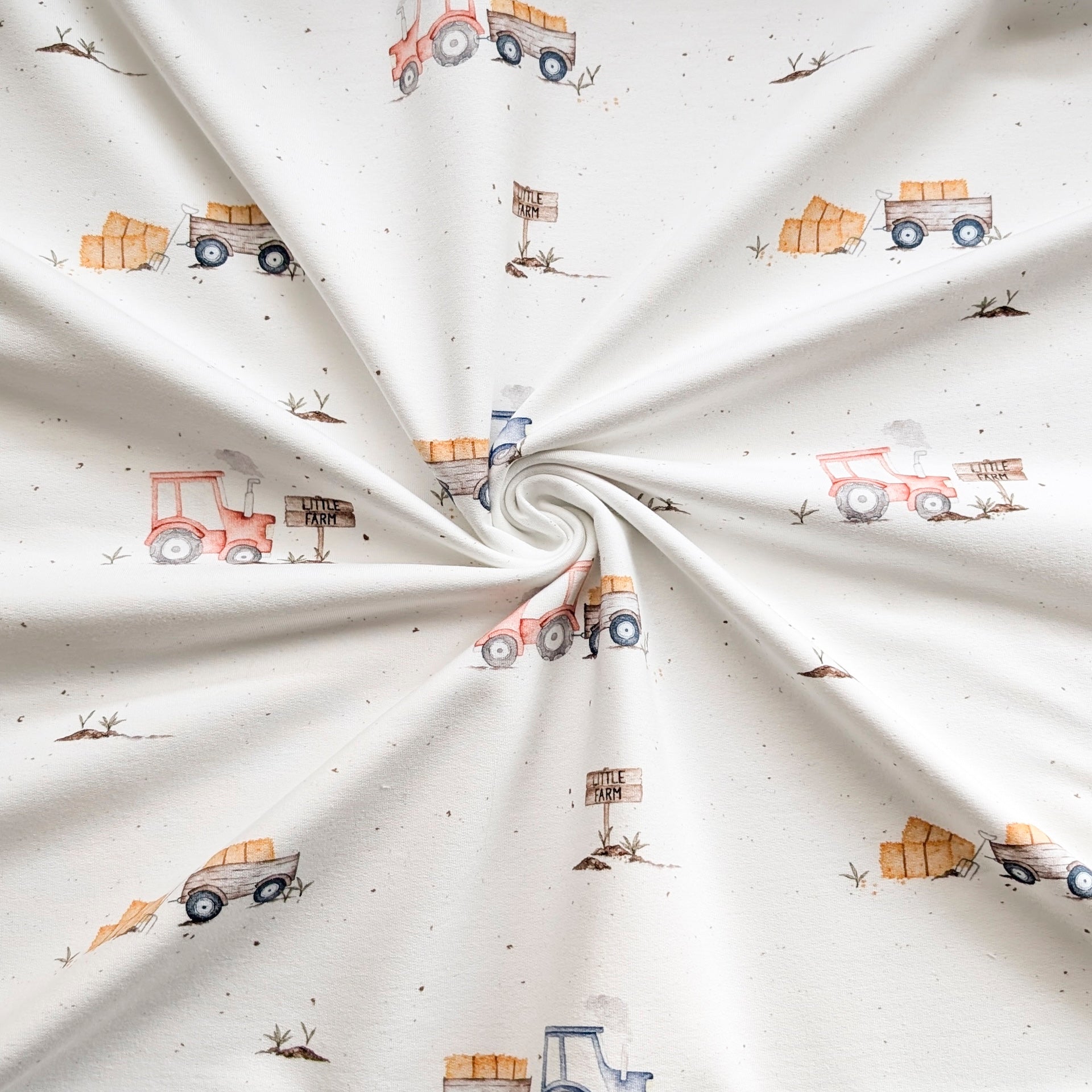 Jersey Treckerfahrt creme