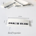 Bild in Galerie-Betrachter laden, Weblabel Chaos Club
