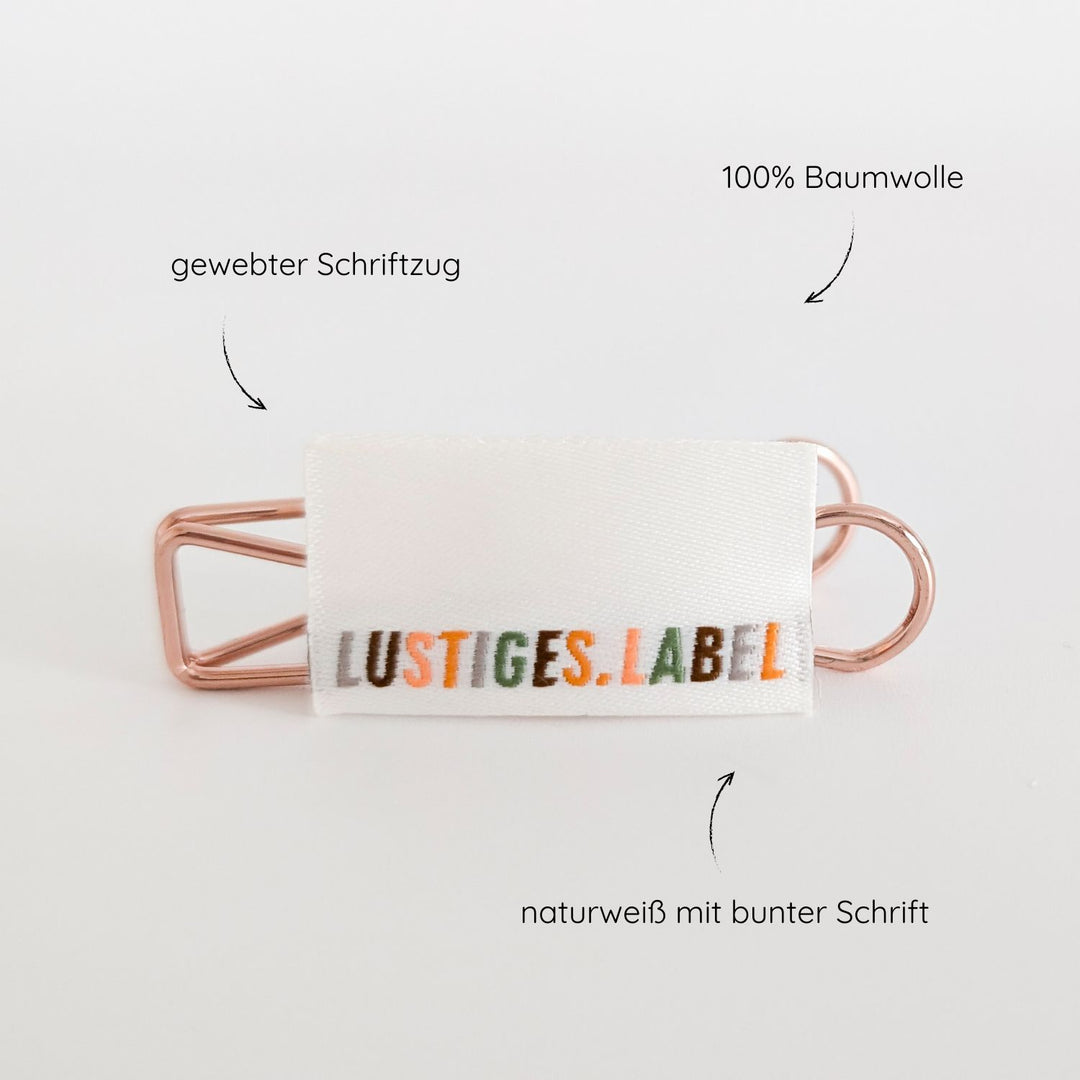 Weblabel Lustiges Label