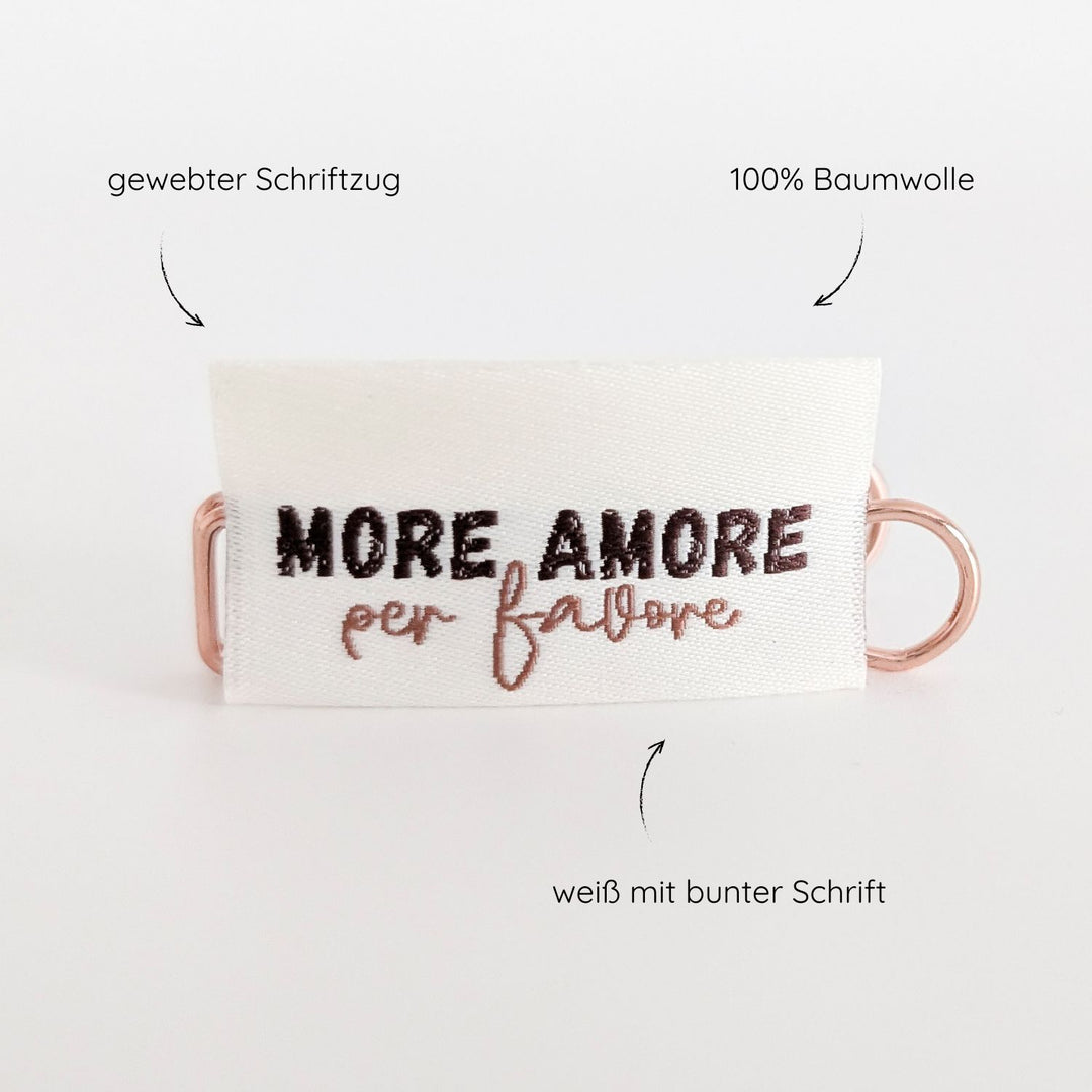 Weblabel "More Amore per favore"
