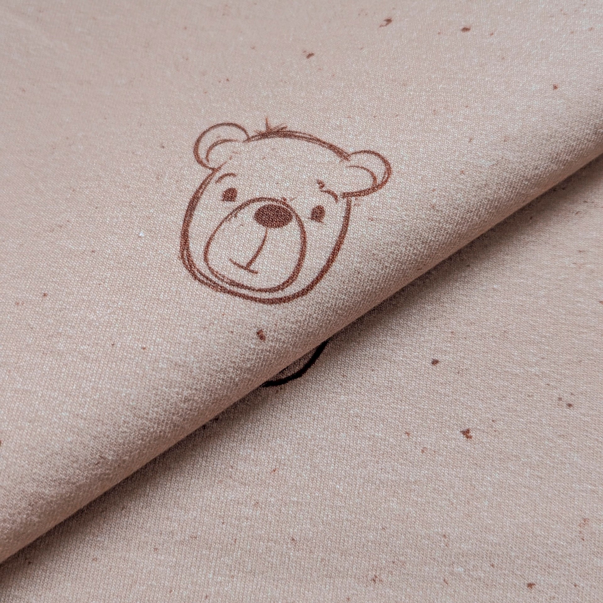 French Terry Bärig (braun)