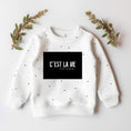 Bild in Galerie-Betrachter laden, Pullover mit Bügelbild „C’est la vie – C’est si beau“ als langlebiger Transferdruck für Kleidung, Taschen 
