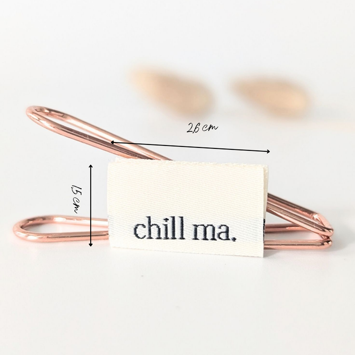 Weblabel chill ma