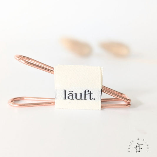 Weblabel Läuft