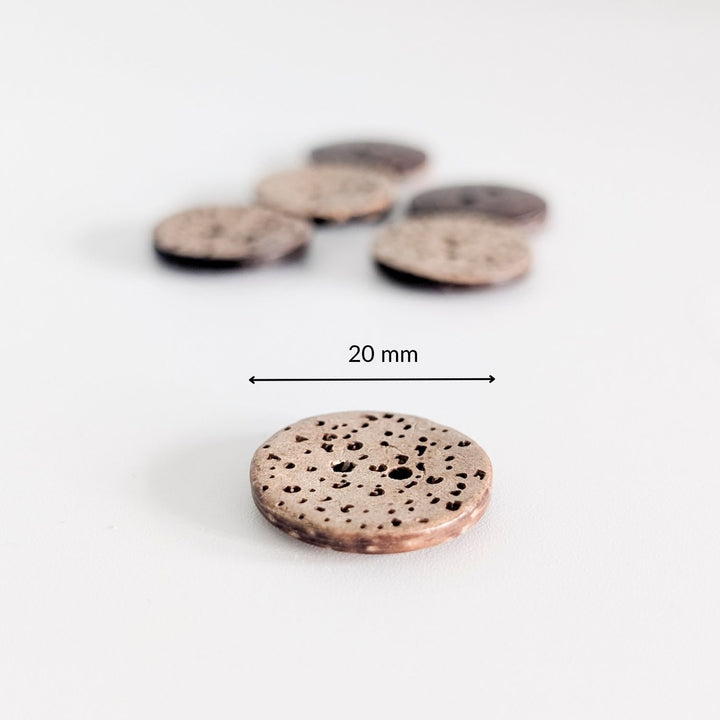 Kokosknopf 20mm Leo