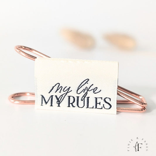 Weblabel My life my rules