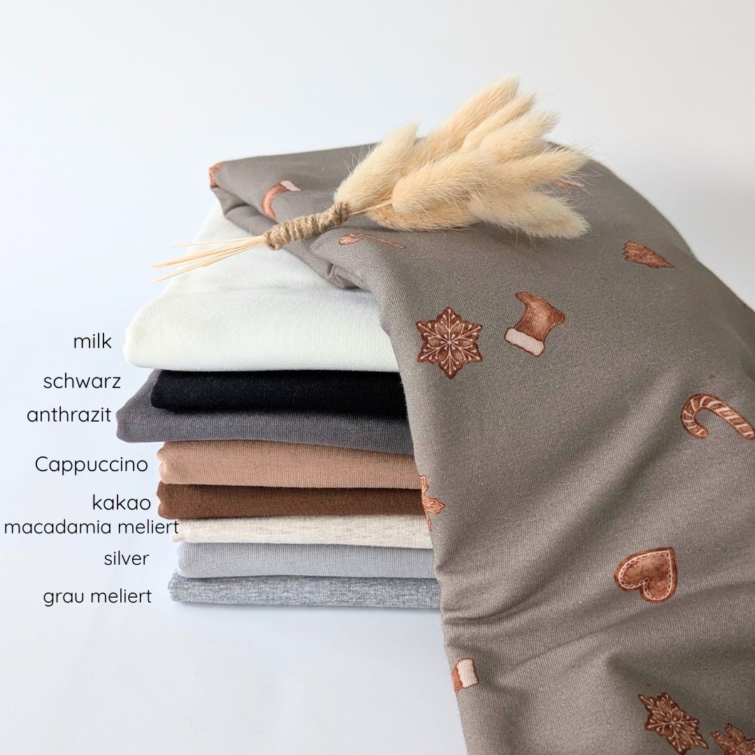 French Terry Gingerbread taupe