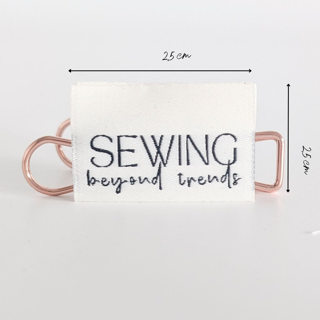 Weblabel "Sewing beyond trends"