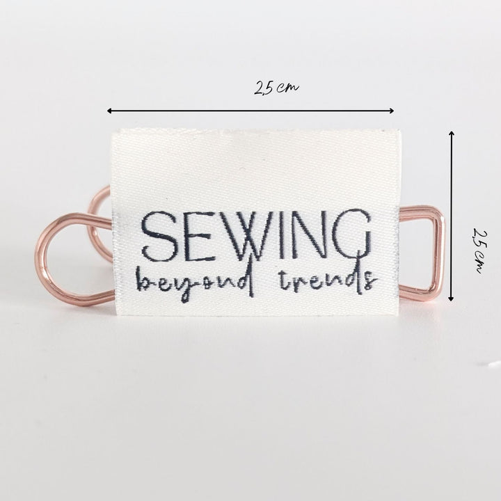 Weblabel "Sewing beyond trends"