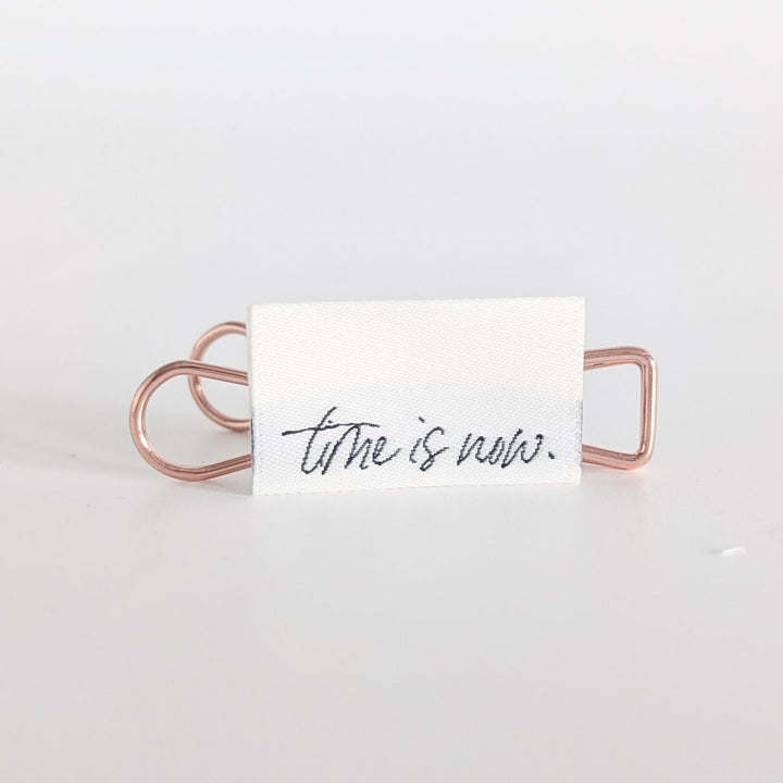 Weblabel "time is now"