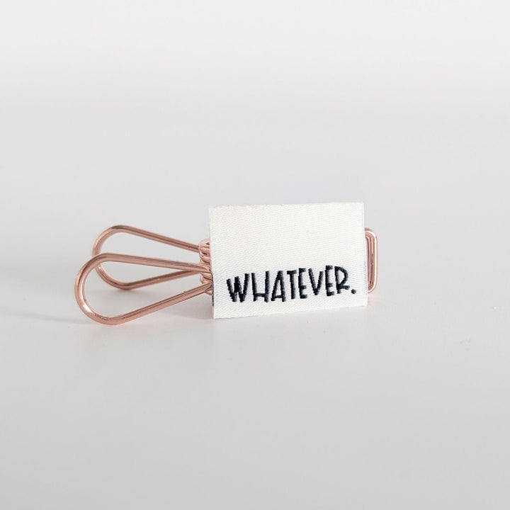 Weblabel "whatever"