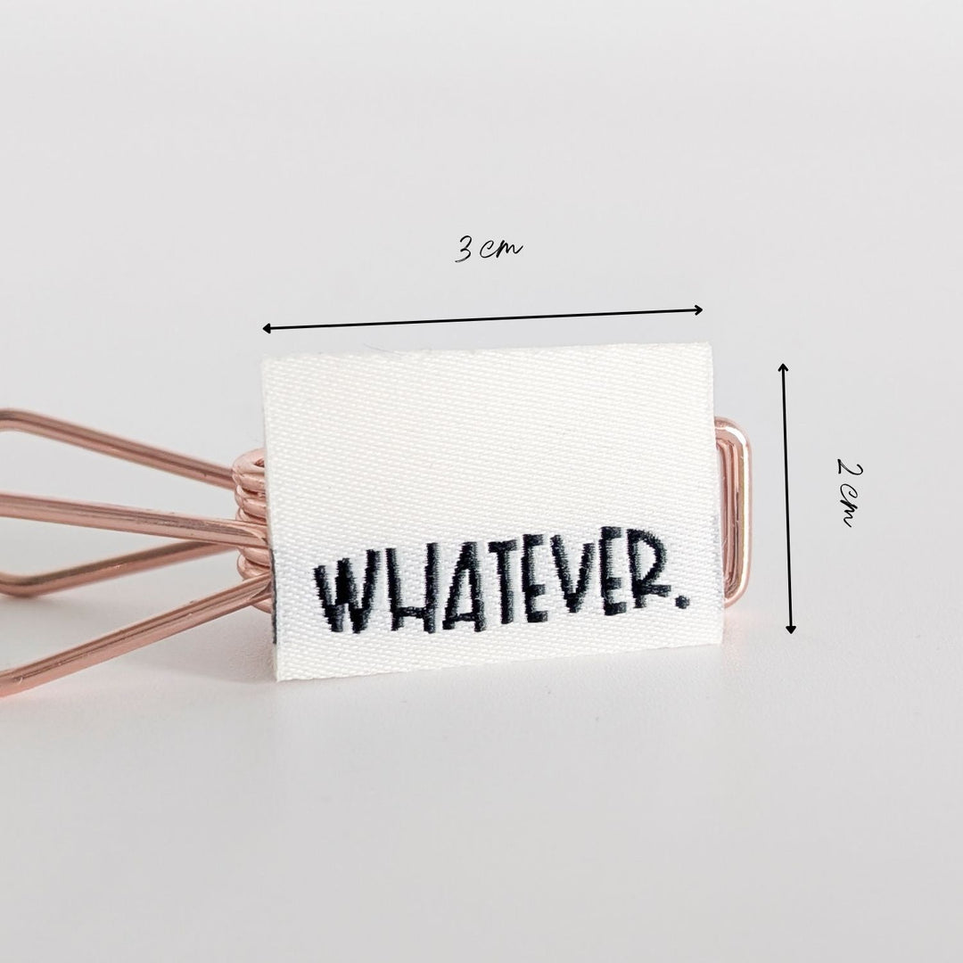 Weblabel "whatever"